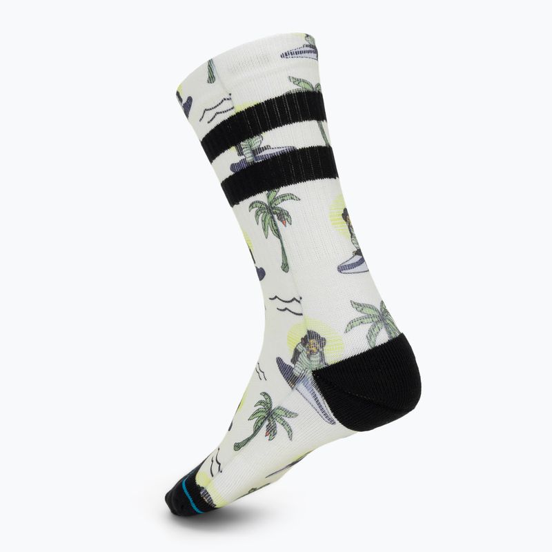 Zokni Stance Surfin Monkey Crew white 2