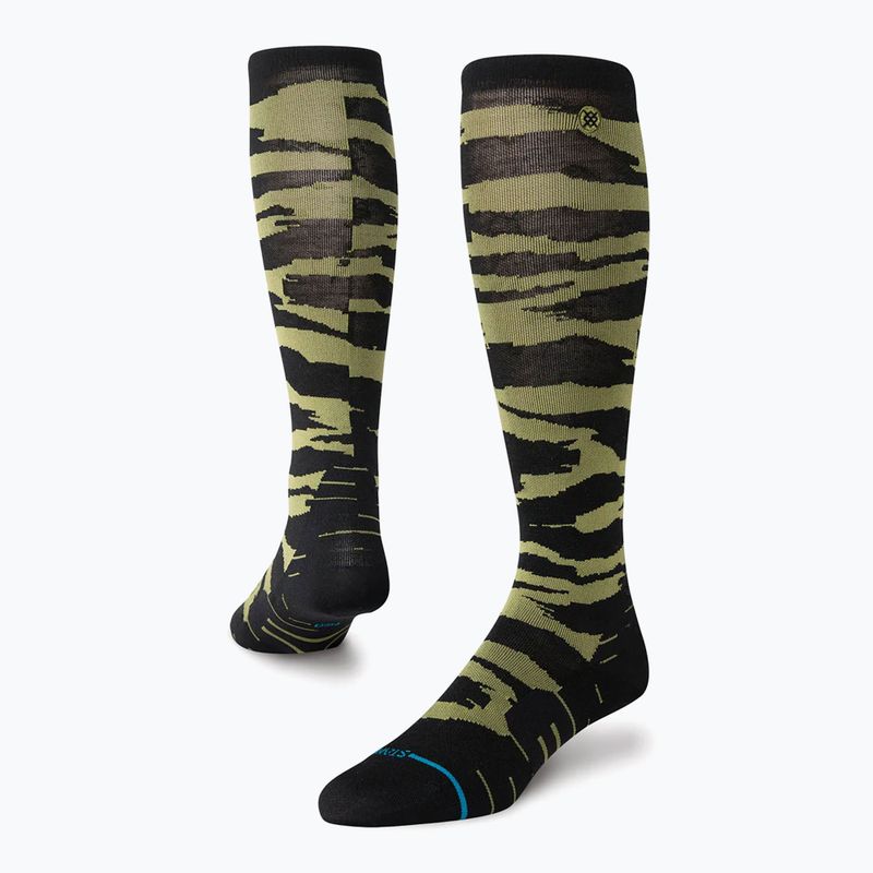 Stance Creeky Meadow Ultrakönnyű gyapjú hó sí zokni fekete
