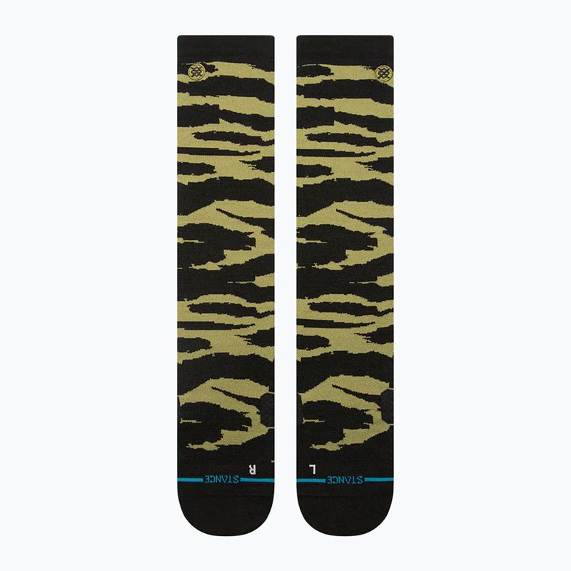 Stance Creeky Meadow Ultrakönnyű gyapjú hó sí zokni fekete 2
