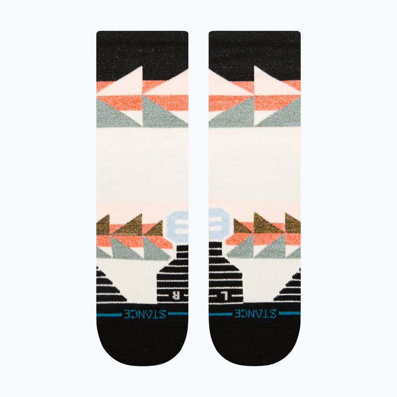 Stance Tri Wool Mid Crew futó zokni fekete 2
