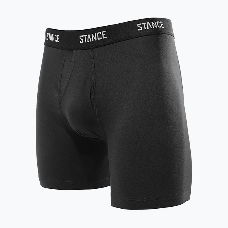 Férfi Stance Solid Brief boxeralsó fekete
