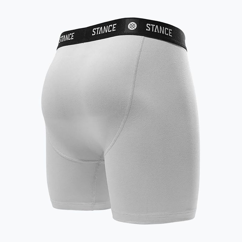 Férfi Stance Solid Brief boxeralsó szürke 2