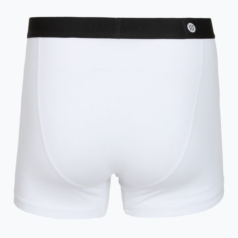 Férfi boxeralsók Stance Standard 4IN white 2