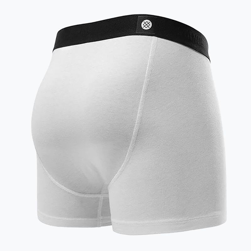 Férfi boxeralsók Stance Standard 4IN white 2