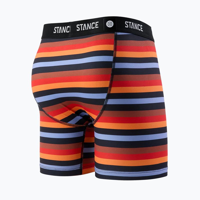 Férfi Stance Stacks rövidnadrág boxeralsó piros 2