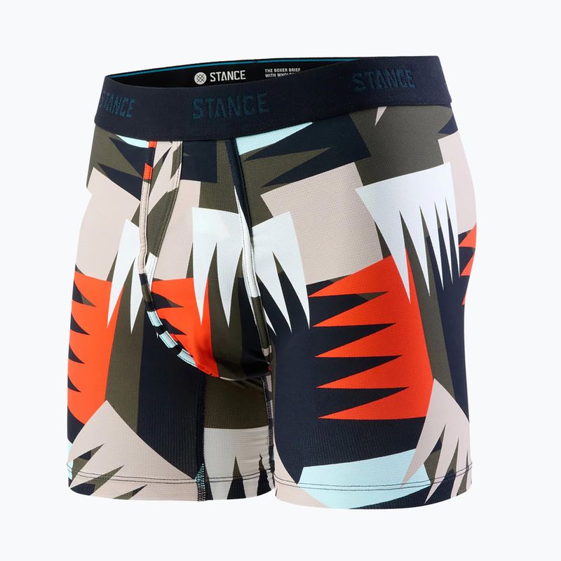 Férfi Stance Geo Comb Wholester fekete boxeralsó