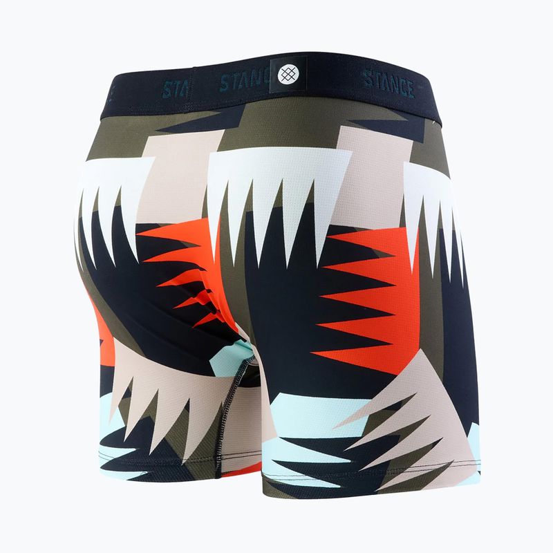 Férfi Stance Geo Comb Wholester fekete boxeralsó 2