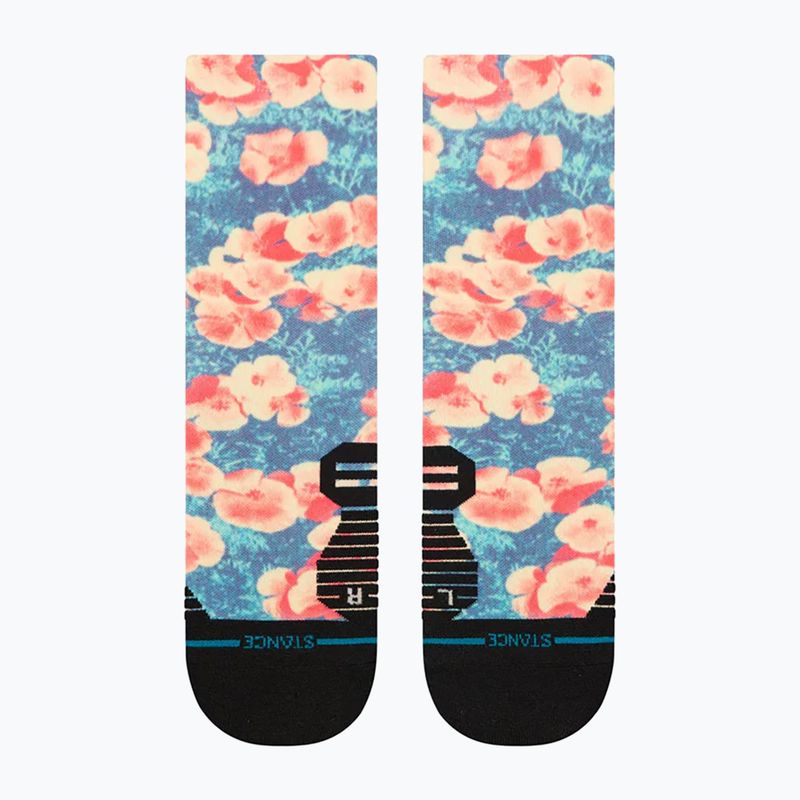 Stance Pop Light Crew zokni fekete 2