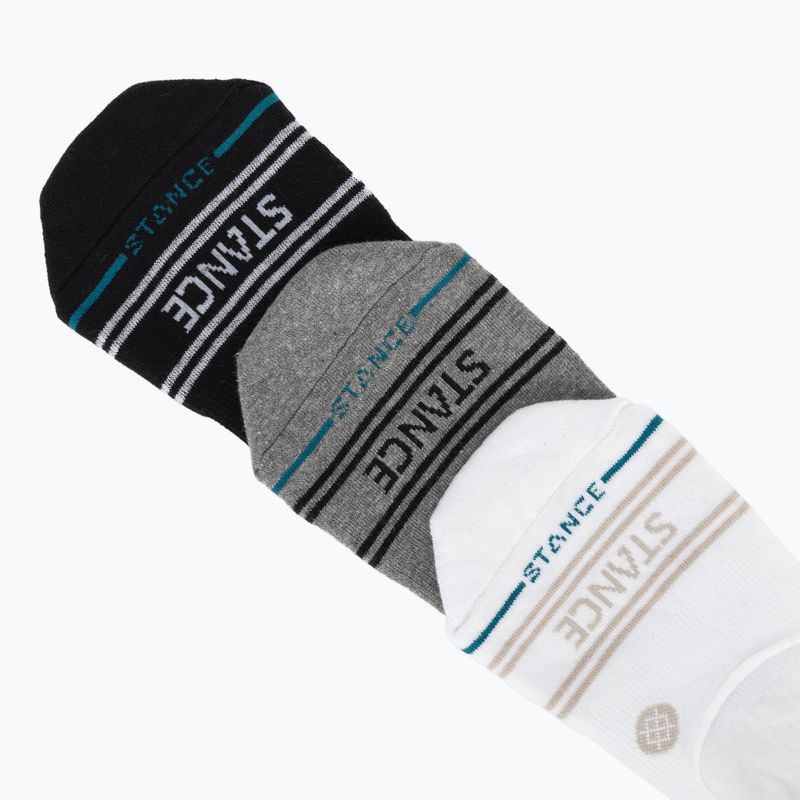 Stance Vital No Show zokni 3 pár multicolor 6