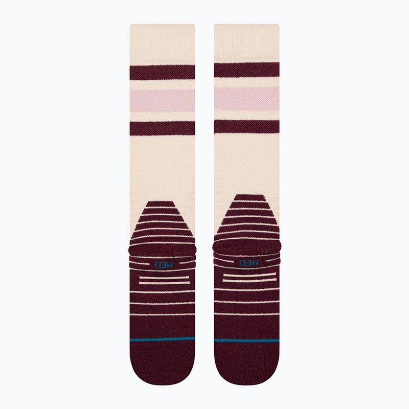 Női sízokni Stance Boyd Mid Wool Snow oat/meal 4