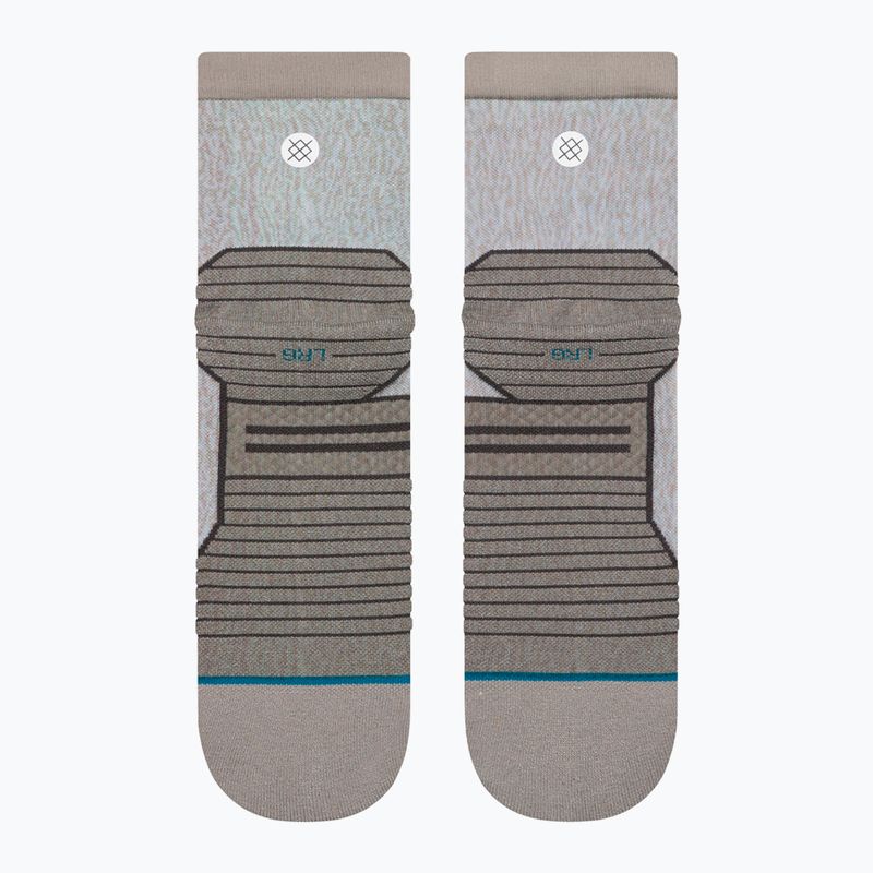 Zokni Stance Topo Light Qtr grey 3