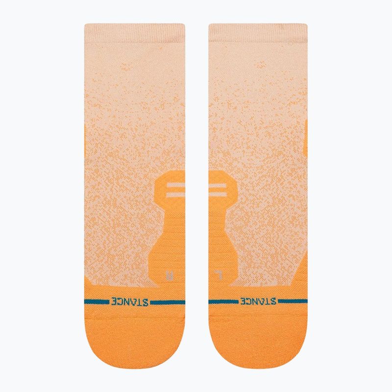 Zokni Stance Powder Split Light Quarter mango 2