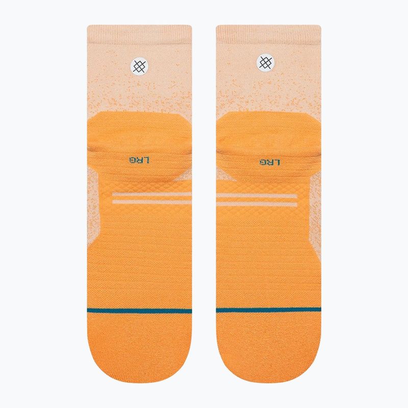 Zokni Stance Powder Split Light Quarter mango 3