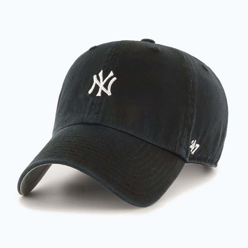 47 Márka MLB New York Yankees Base Runner sapka CLEAN UP fekete