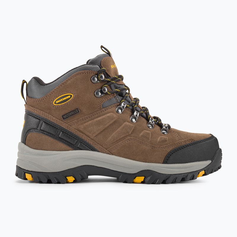 SKECHERS Relment Pelmo khaki férfi trekking cipő 2