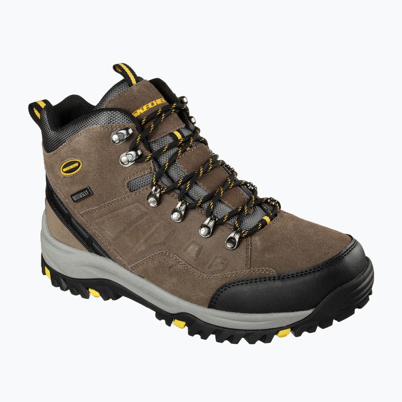 SKECHERS Relment Pelmo khaki férfi trekking cipő 7