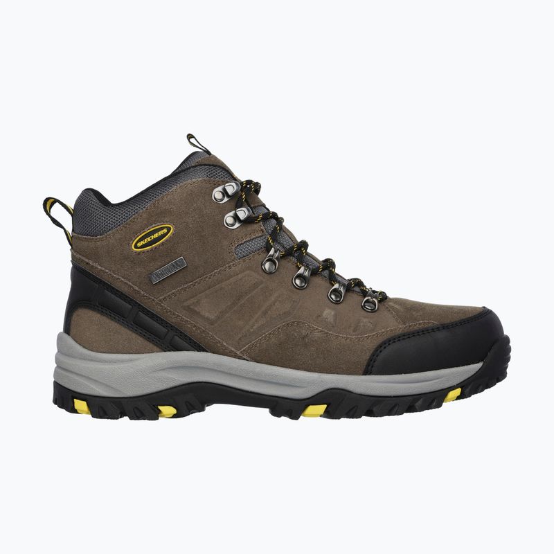 SKECHERS Relment Pelmo khaki férfi trekking cipő 8