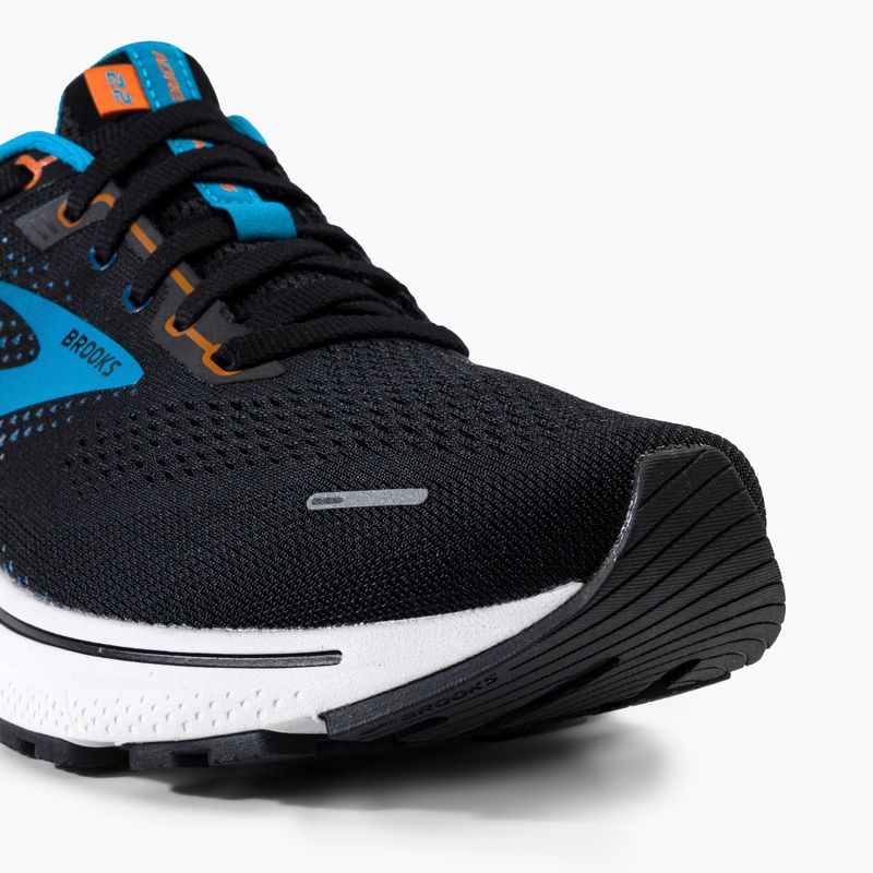 Férfi futócipő BROOKS Adrenaline GTS 22 fekete-kék 1103661D034 7