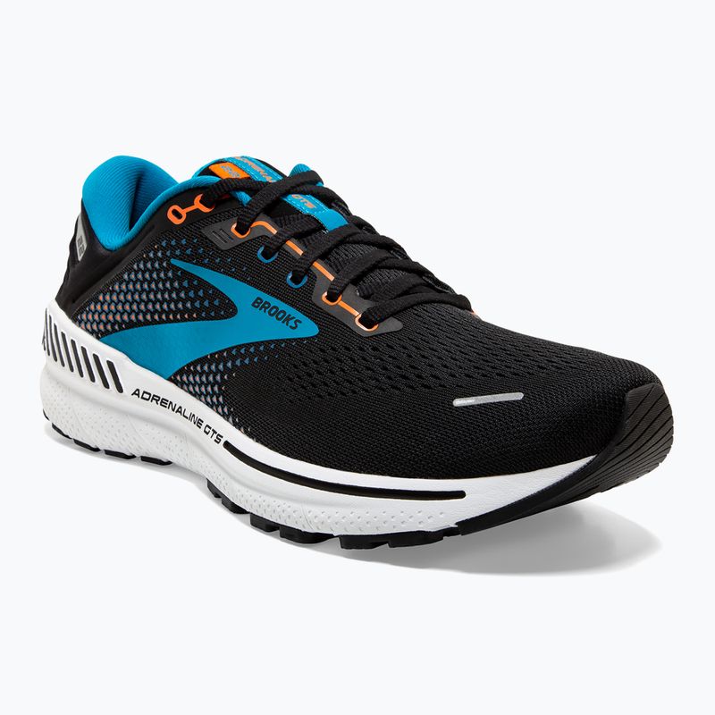 Férfi futócipő BROOKS Adrenaline GTS 22 fekete-kék 1103661D034 12