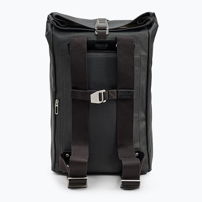 Városi hátizsák Brooks England Pickwick Cotton Canvas 26 l total black 3