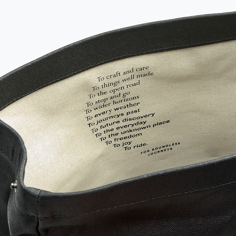 Városi hátizsák Brooks England Pickwick Cotton Canvas 26 l total black 6