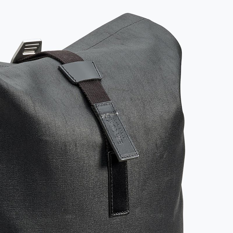 Városi hátizsák Brooks England Pickwick Cotton Canvas 26 l total black 8
