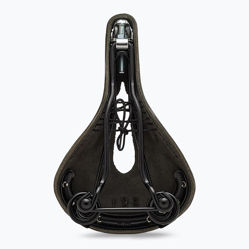 Kerékpár nyereg Brooks England Flyer Carved black 2
