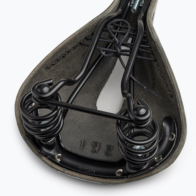 Kerékpár nyereg Brooks England Flyer Carved black 7