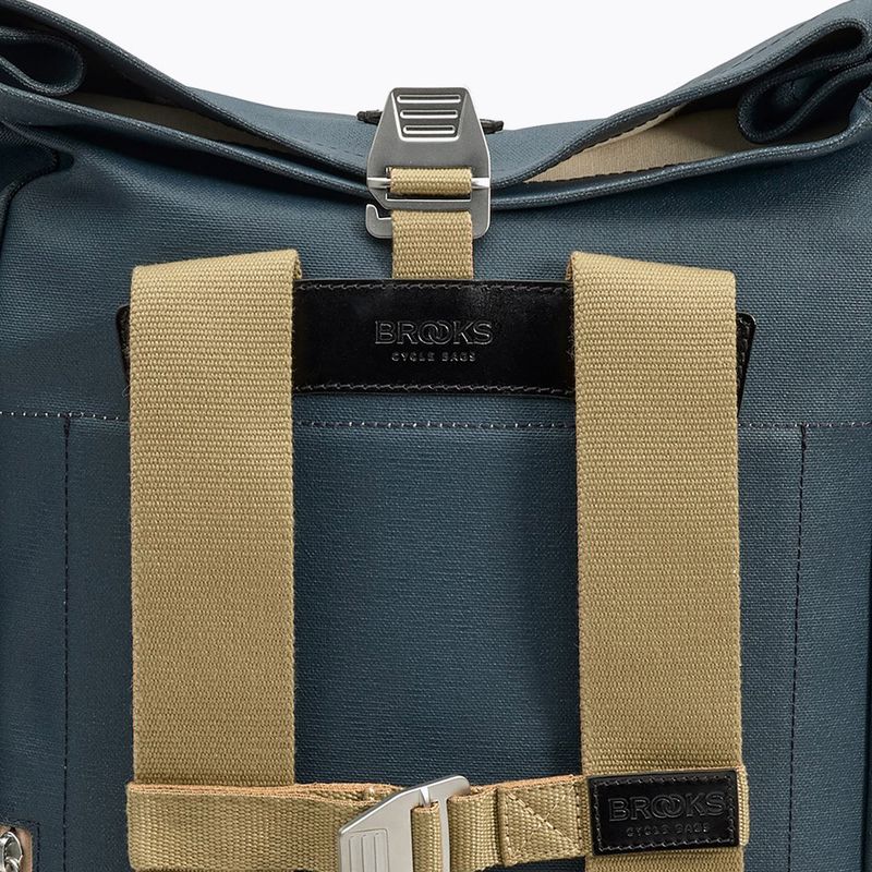 Városi hátizsák Brooks England Pickwick Cotton Canvas 26 l dark blue/black 10