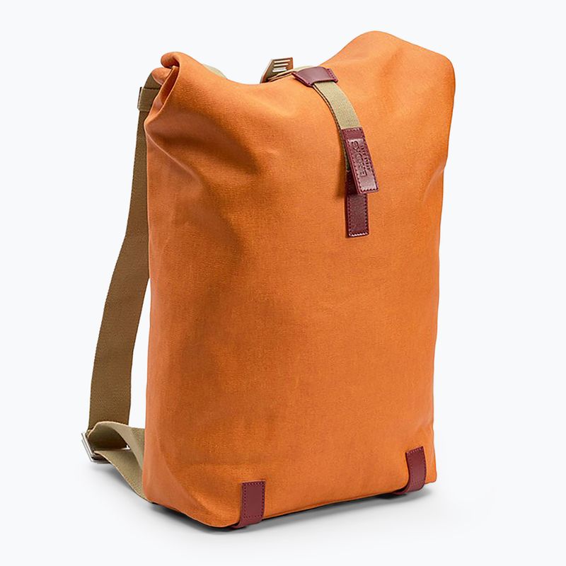 Városi hátizsák Brooks England Pickwick Cotton Canvas 26 l goose beak/marron 2