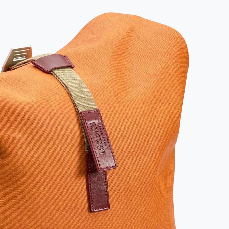 Városi hátizsák Brooks England Pickwick Cotton Canvas 26 l goose beak/marron 8