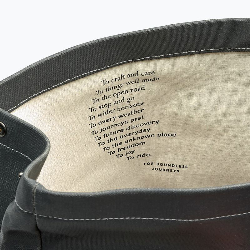Városi hátizsák Brooks England Pickwick Cotton Canvas 26 l grey/honey 6