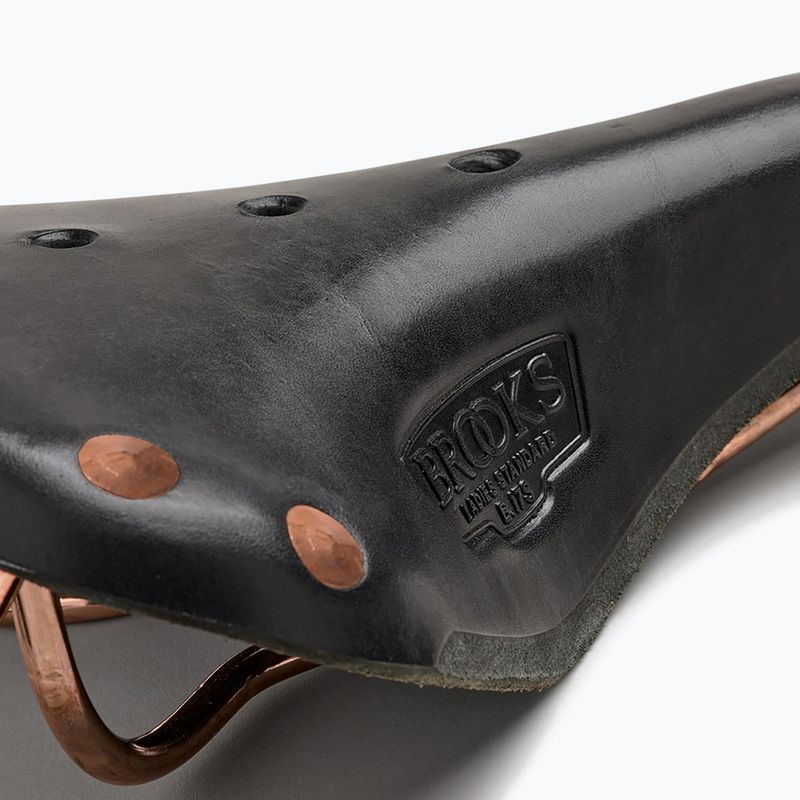 Brooks England B17 Special rövid kerékpár nyereg fekete 6