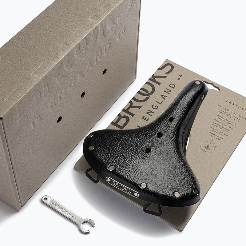 Brooks England B68 fekete kerékpár nyereg 7