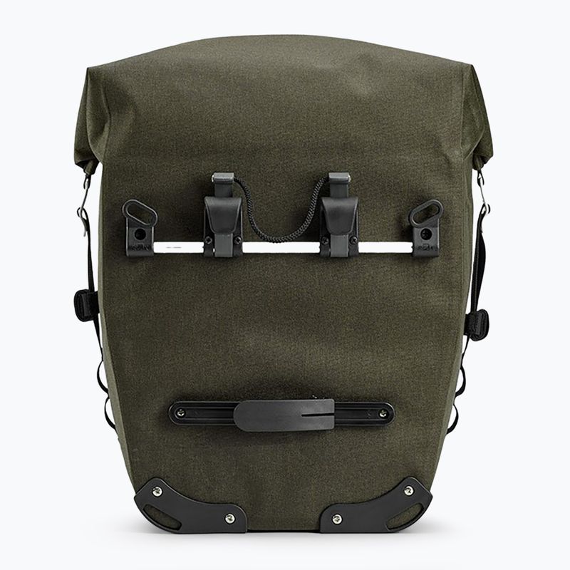 Kerékpáros táska Brooks England Scape Pannier Large 18-22 l mud green 3
