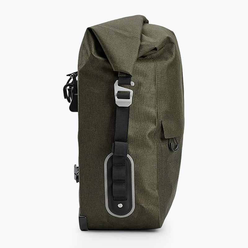Kerékpáros táska Brooks England Scape Pannier Large 18-22 l mud green 4