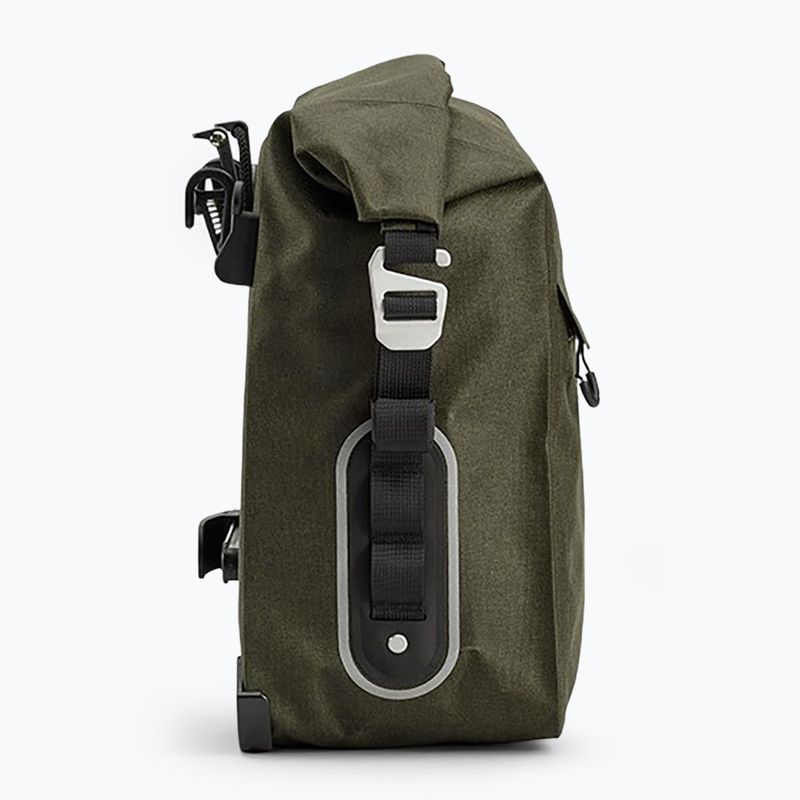 Kerékpáros táska Brooks England Scape Pannier Small 10-13 l mud green 4