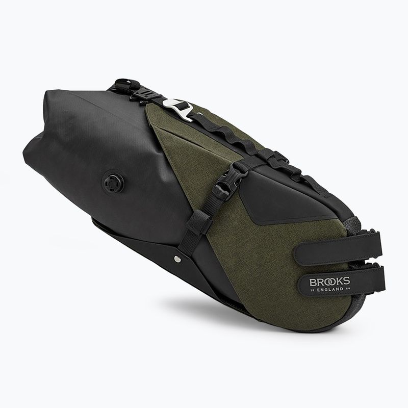 Kerékpáros nyeregtáska Brooks England Scape Seat Bag 8 l mud green 2