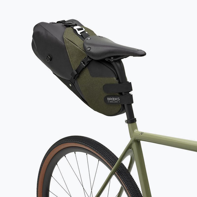 Kerékpáros nyeregtáska Brooks England Scape Seat Bag 8 l mud green 7