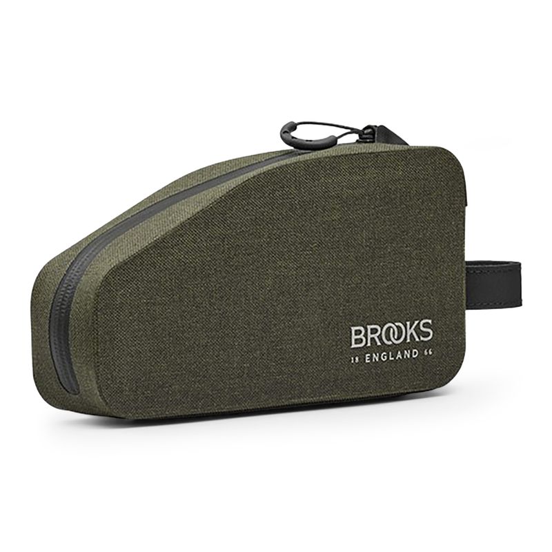 Kerékpáros táska vázra Brooks England Scape Top Tube 0,9 l mud green