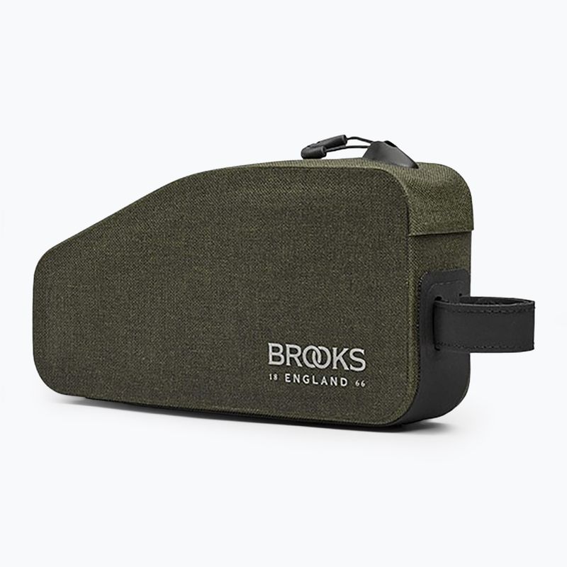 Kerékpáros táska vázra Brooks England Scape Top Tube 0,9 l mud green 2