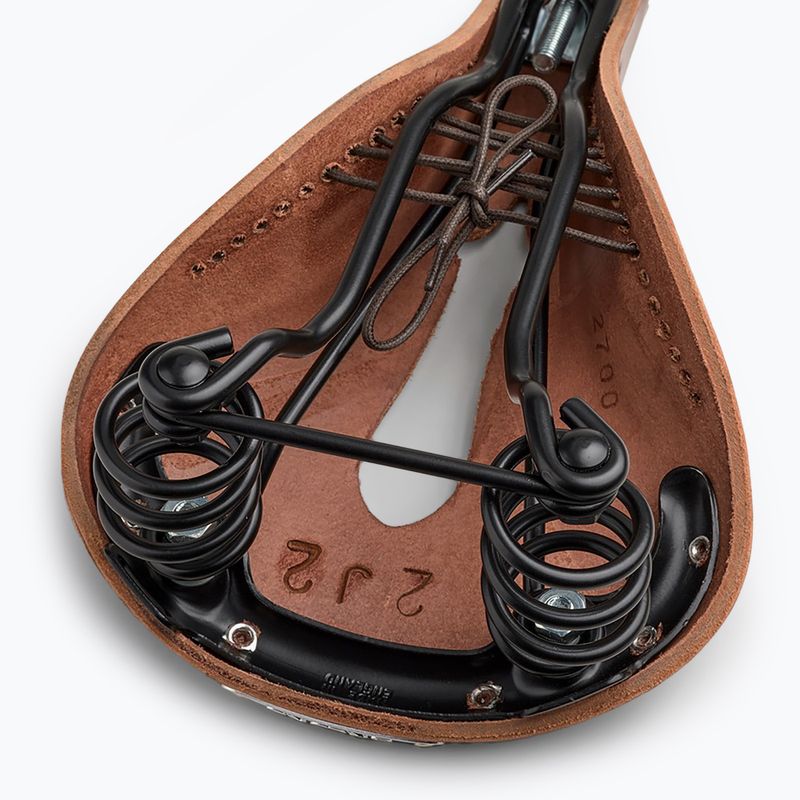 Kerékpár nyereg Brooks England Flyer Carved brown 7