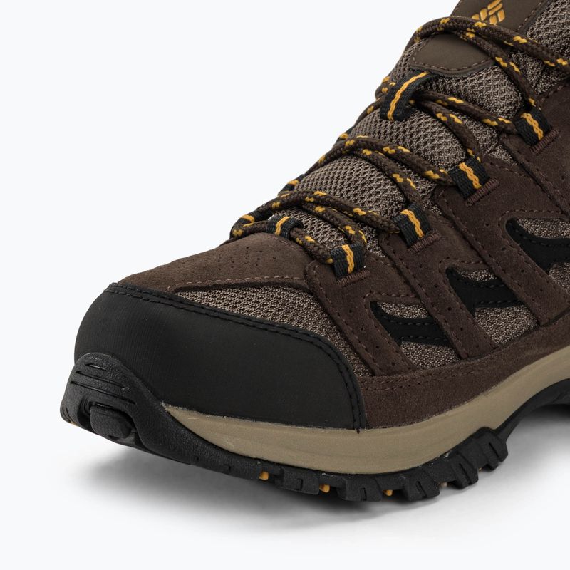 Férfi túracipő Columbia Crestwood mud/squash 7