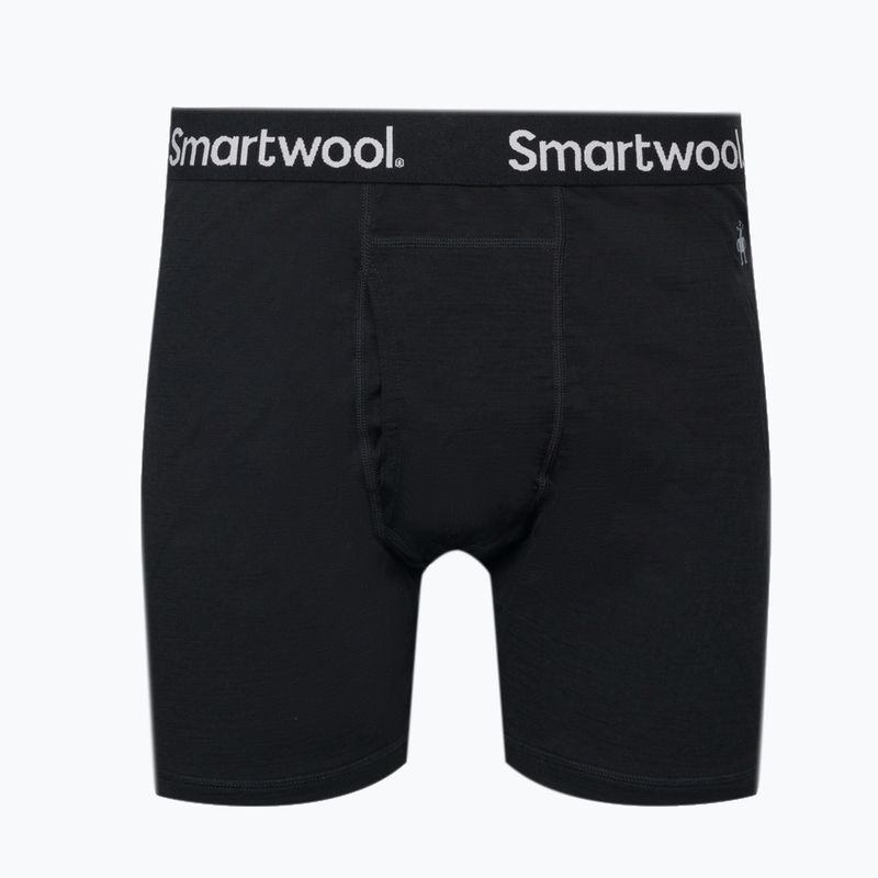 Férfi Smartwool Merino Boxer Brief dobozos thermo boxer fekete 14011