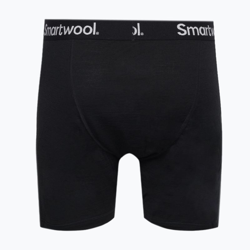 Férfi Smartwool Merino Boxer Brief dobozos thermo boxer fekete 14011 2