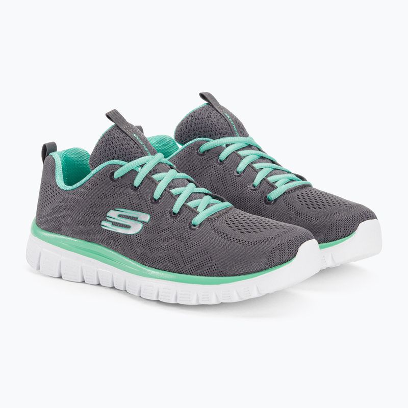 SKECHERS Graceful Get Connected női edzőcipő charcoal/gray 4