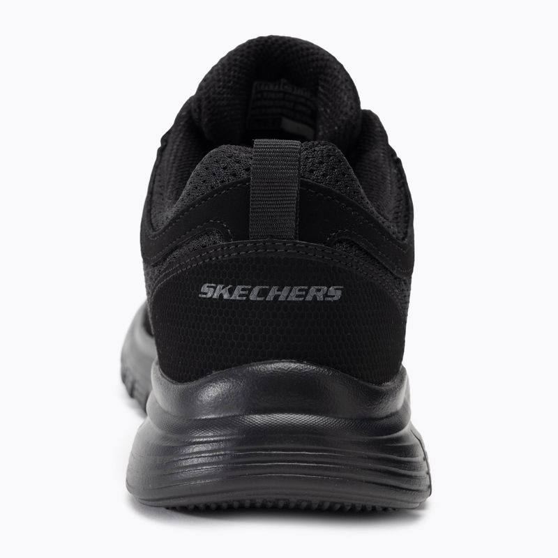 SKECHERS Burns Agoura fekete férfi cipő 6