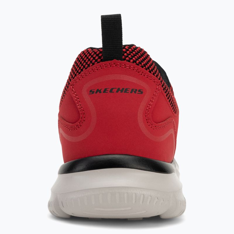 SKECHERS Track Bucolo piros/fekete férfi edzőcipő 6