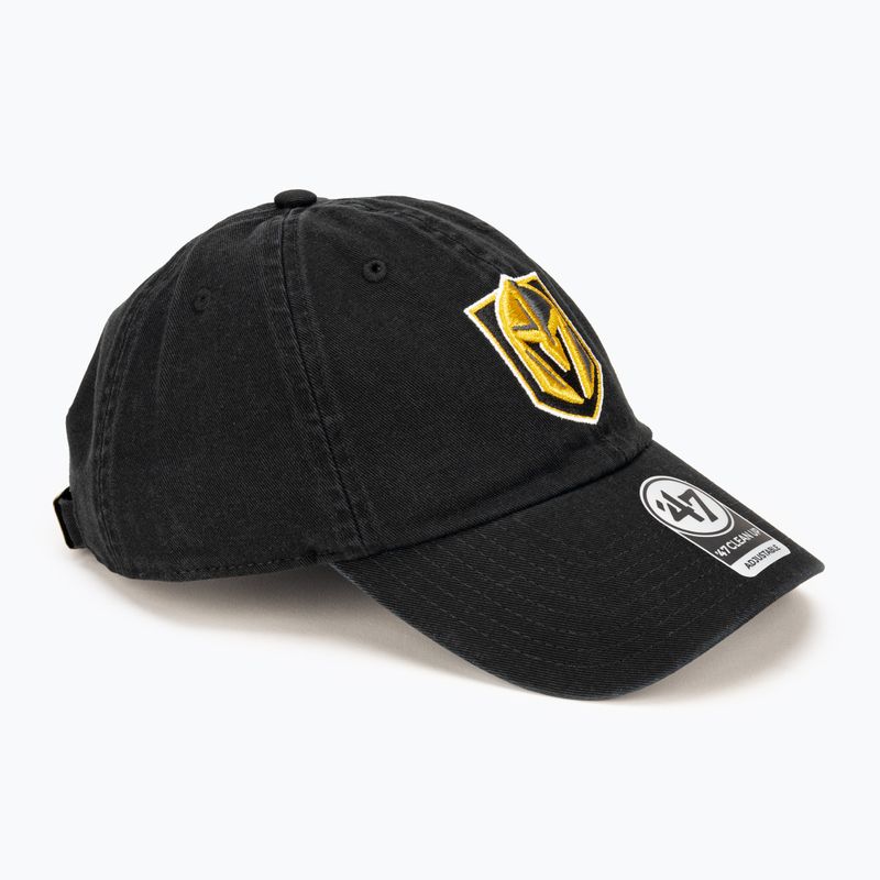 47 Brand NHL Vegas Golden Knights baseball sapka CLEAN UP fekete