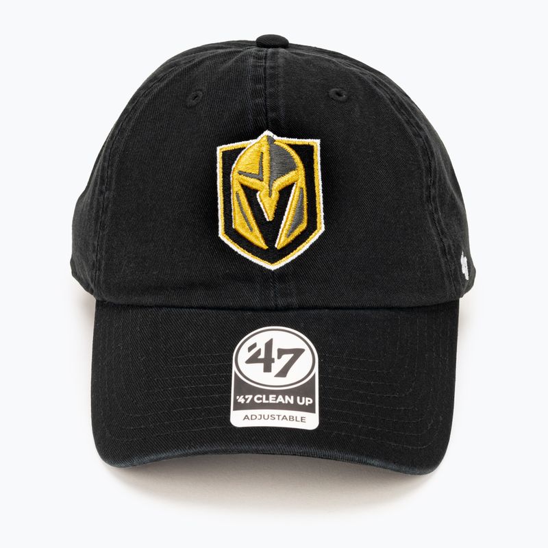 47 Brand NHL Vegas Golden Knights baseball sapka CLEAN UP fekete 4